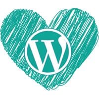 WordPress-heart-turquoise